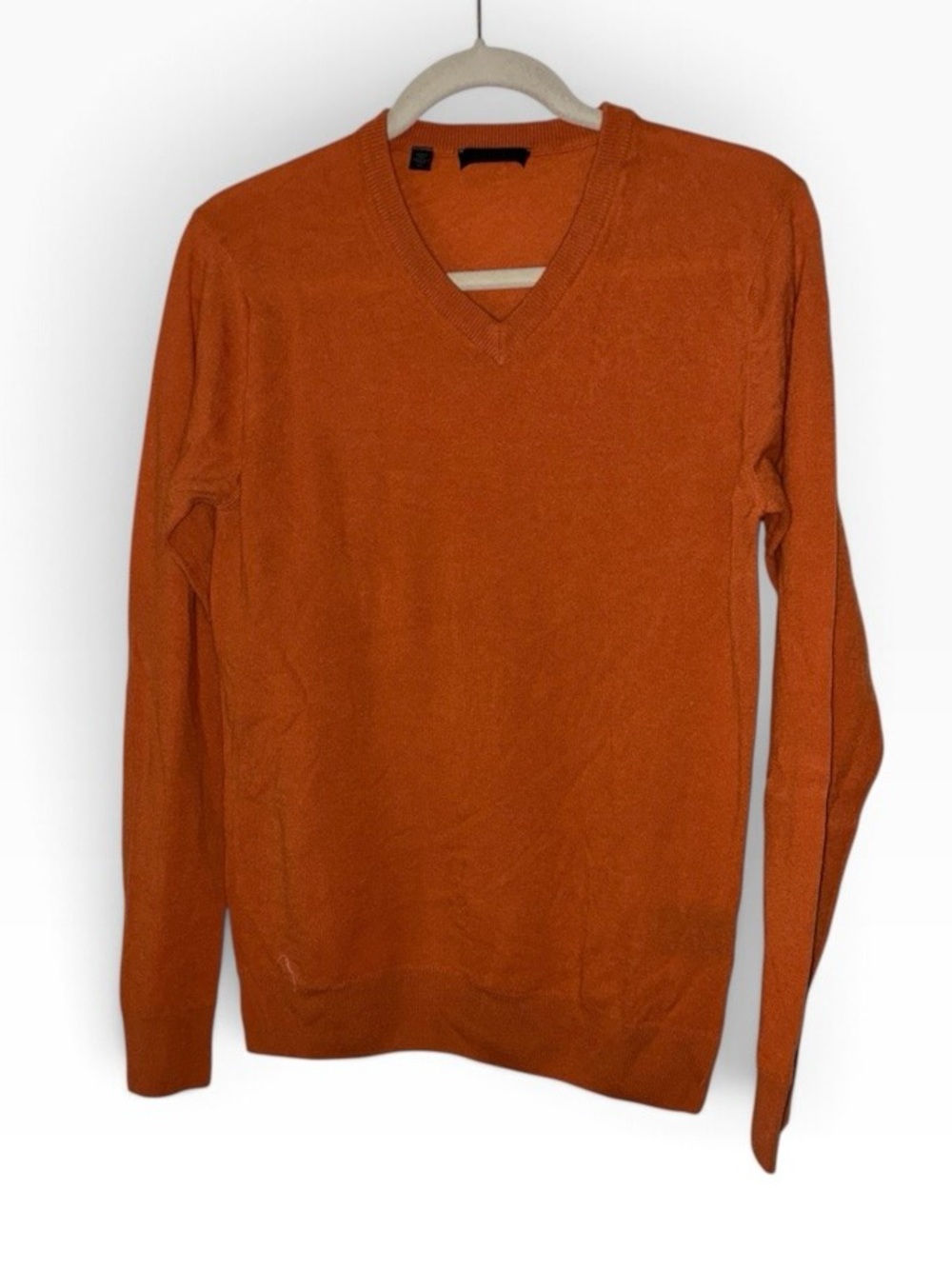 Saks Fifth Avenue COLLECTION Cashmere V-Neck Sweater (Made in Italy) Sz S/P